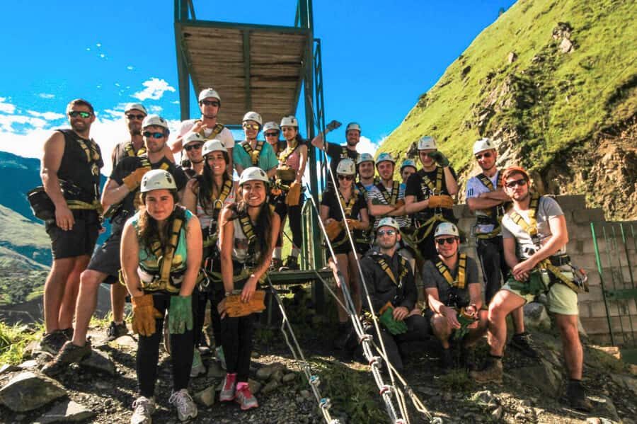4 Days Inca Jungle Adventure to Machu Picchu - Day 3 zip-lining option, Hydroelectric Station lunch, and the railroad walk to Aguas Calientes