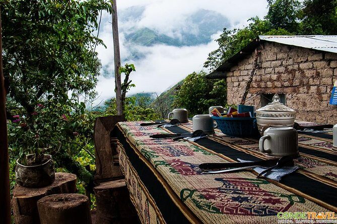 4 Days Inca Jungle to Machu Picchu Standard - Day 2: High-forest hike toward Inca Carcel, lunch with tubers and fruits, then Cocalmayo hot springs