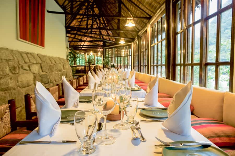 Aguas Calientes: Lunch at Cafe Inkaterra Restaurant - A break from Machu Picchu crowds, right in Aguas Calientes