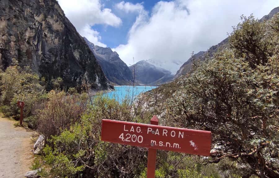 Ancash: Trekking to Paron Lagoon with Entrance | Full day| - Laguna Parón inside Huascarán National Park at 4,250 m