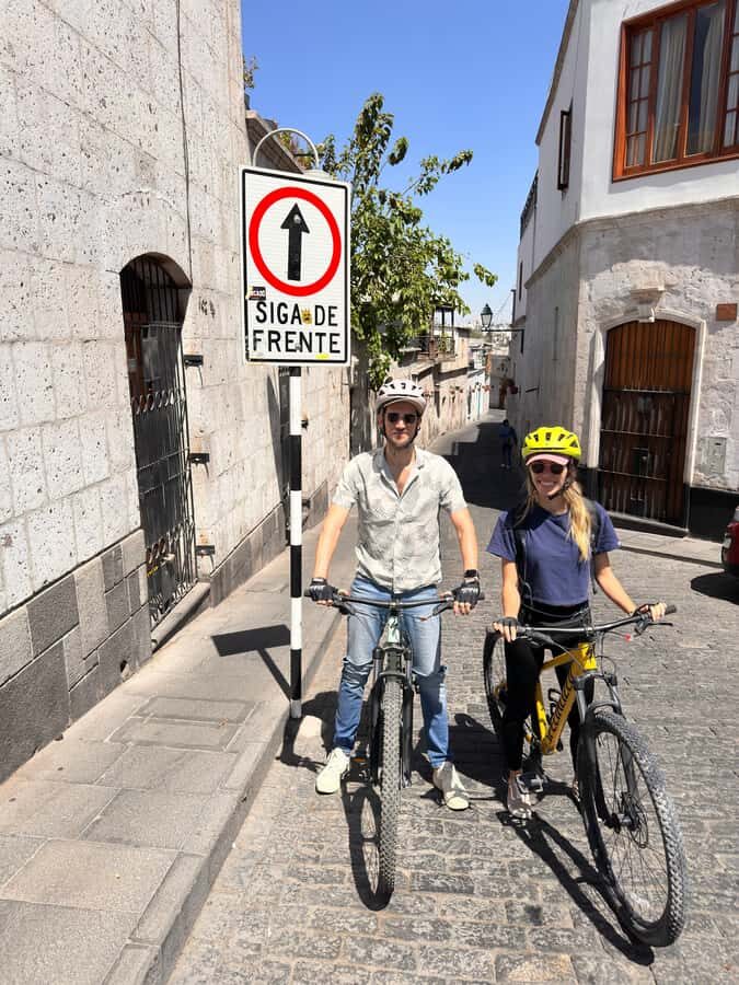 AREQUIPA BIKING CITY TOUR - San Lazaro and Selva Alegre Park: neighborhood feel, not just postcards