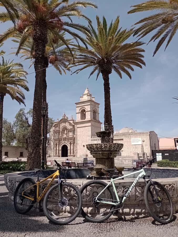 AREQUIPA BIKING CITY TOUR - The feel of the ride: easy demand, but you still need to be ready