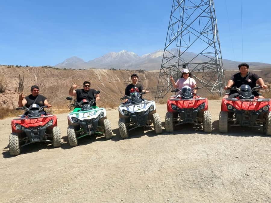 Arequipa: Quad Tour in Chilina Valley spectacular - Getting to the start: city-center pickup and a short van ride