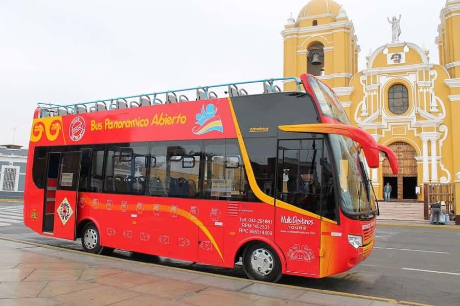 City Tour Trujillo |Panoramic bus| - The panoramic bus ride: your moving viewpoint