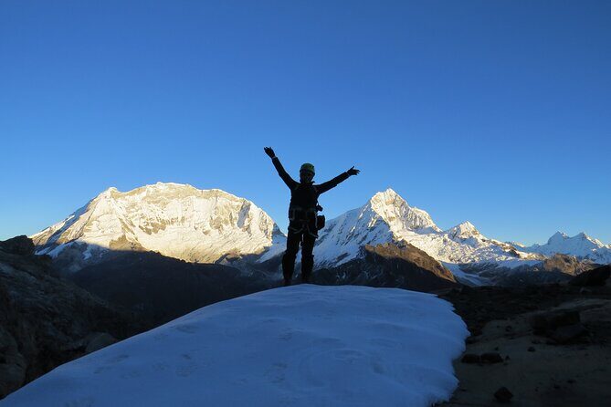 Climbing Mateo - Your first 5 thousand - Views You Can Actually Name: Chopicalqui, Contrahierbas, Ulta, and Huascarán