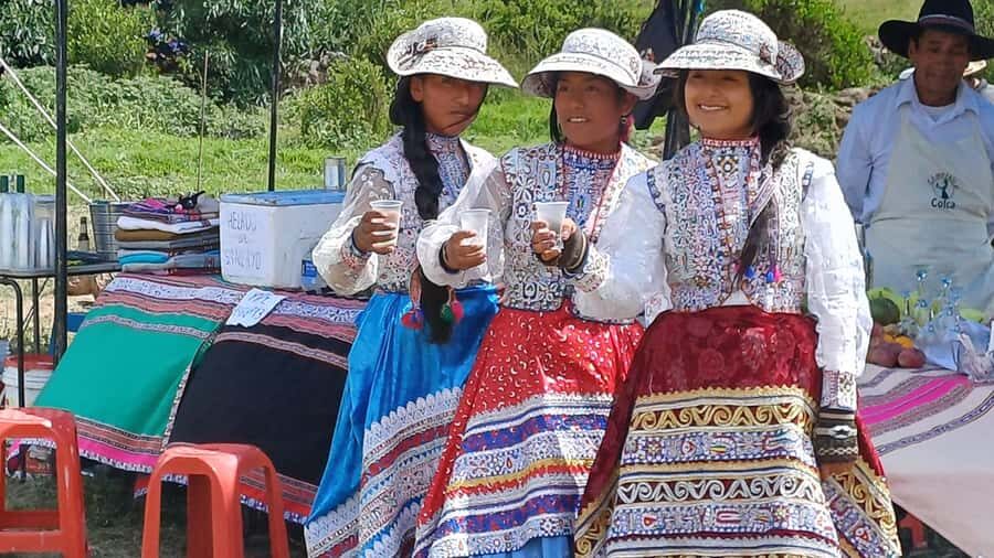 COLCA CANYON FULL DAY TOURS - Alpacas at Bofedales de Toccra and vicuñas near Pampa Cañahuas