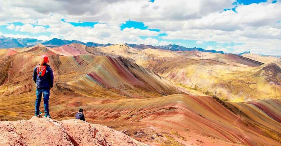 Colorful mountain tour Palcoyo | Cusco - What You See at the Top: The Forest of Stones