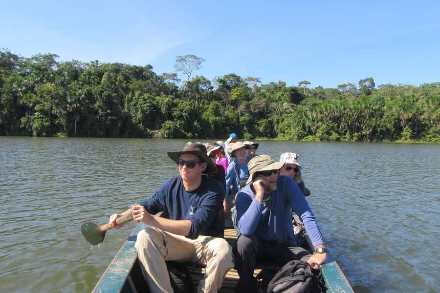 Cusco: 3-Day Tambopata Peruvian Amazon Jungle Tour - Day 2: Lake Sandoval rowing boat for birds, monkeys, sloths, and otter chances