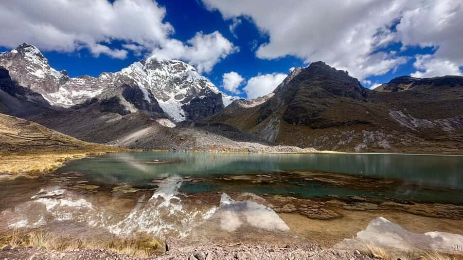 Cusco: Ausangate Tour 7 Lagoons full day - Lunch in Pacchanta, then a long soak in thermo-medicinal hot springs