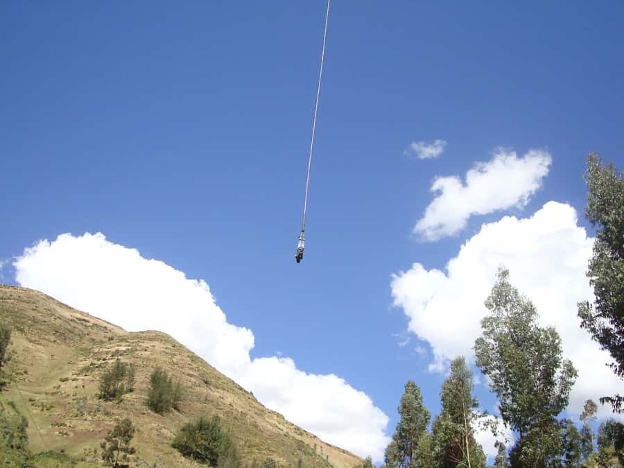 Cusco: Bungee Jump and Slingshot Combo Adventure - The 125-meter bungee: height, wind, and that first controlled freefall