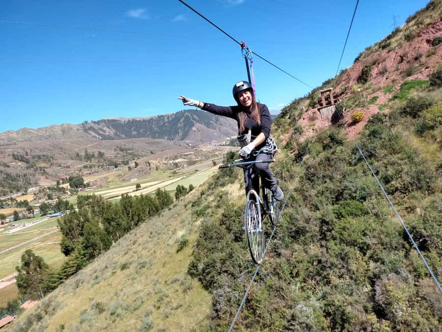 Cusco: Extreme Sky Bike and Rappelling Adventure - Cusco’s sky bike plus rappel: what makes this 4 hours special