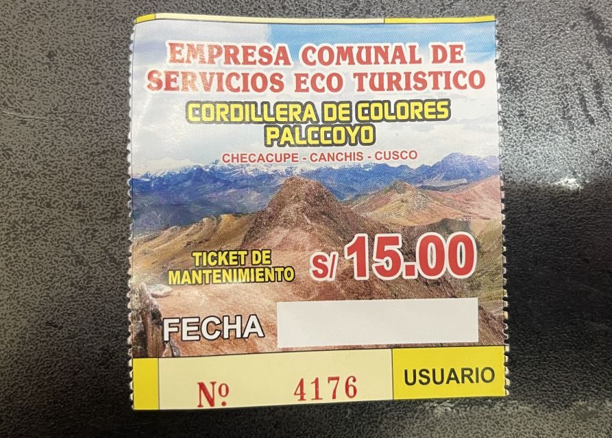 Cusco: Full-Day Palcoyo Rainbow Mountain All-Inclusive Tour - Lunch in the nearby town: refuel before heading back