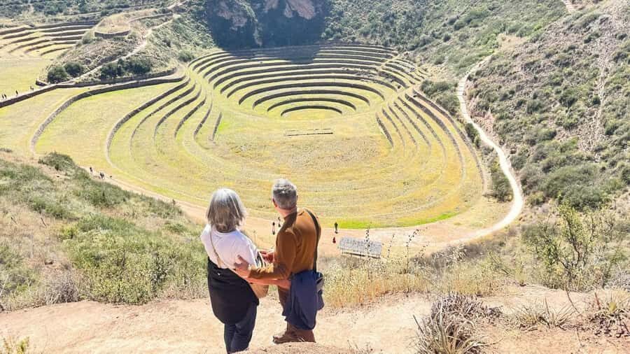 Cusco: Moray, Maras Salt Mines, and Chinchero Weavers Tour - Key highlights