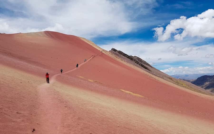Cusco: Mountain of 7 colors Vinicunca and the Red Valley (optional) - Descent and return to Cusipata: why the down part matters too
