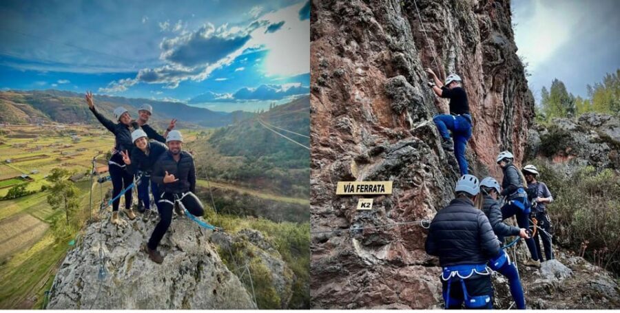 Cusco: Via Ferrata, Skybike, and Rappel Adventure - Rappel down with an instructor: controlled rope descent