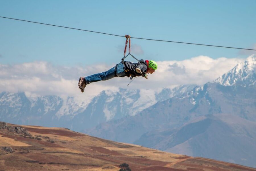 Cusco: Zipline in the Sacred Valley - The four cables: what each one feels like