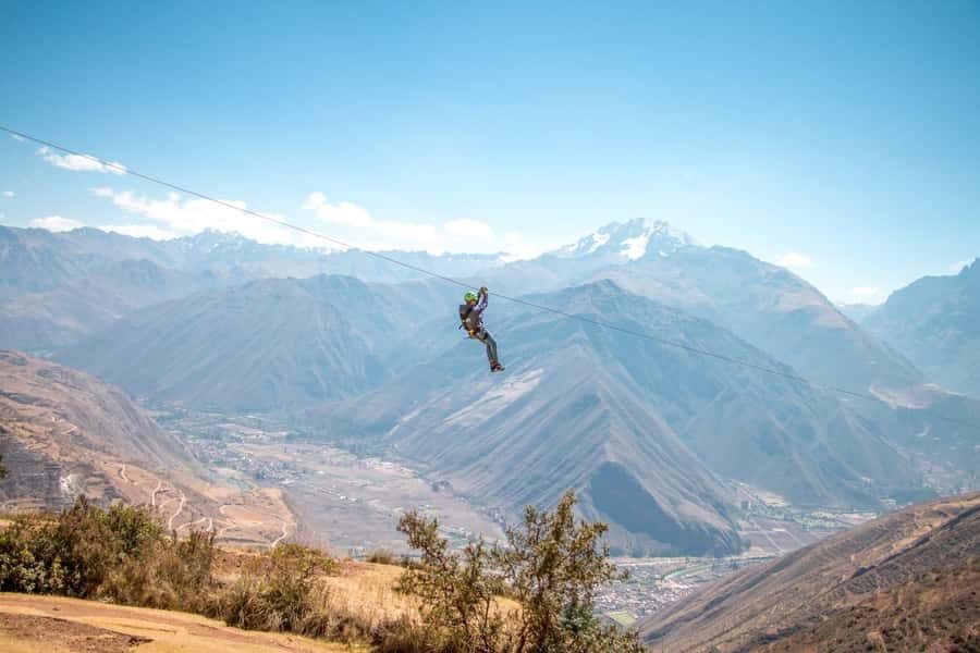 Cusco: Zipline in the Sacred Valley - From hotel pickup to Mirador de Racchi base in about 40 minutes