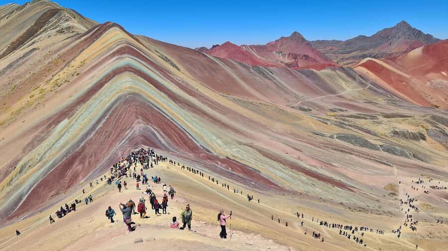 Cuzco: Rainbow Mountain Excursion - Wild Camelids on the Trail and Viewpoint Energy