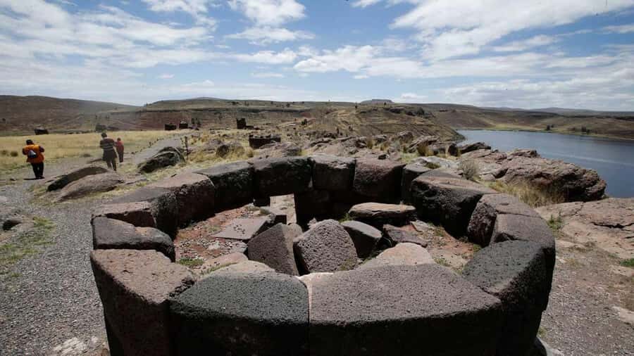 Discover the Celestial Wonder of Sillustani: Towers of Time - Umayo Lake views at the edge of the archaeological zone