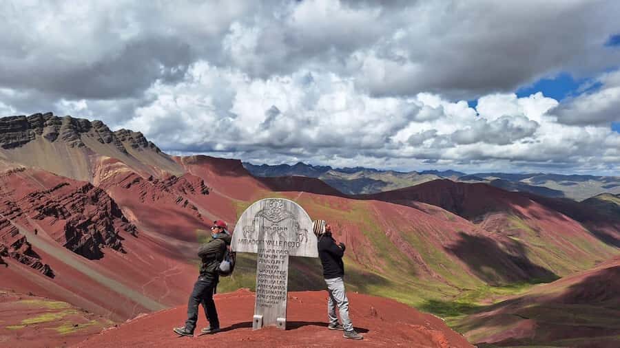 excursion to colorful mountain & red valley viewpoint cusco - Rainbow Mountain and Red Valley: A 4:00 AM Day Trip That Makes Sense