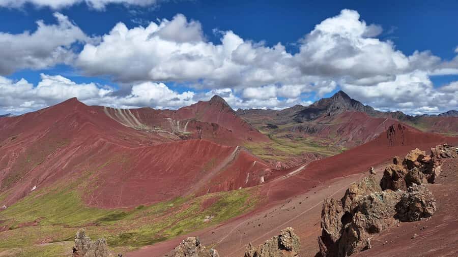excursion to colorful mountain & red valley viewpoint cusco - Red Valley Main Viewpoint: A Short Walk That Changes the Mood