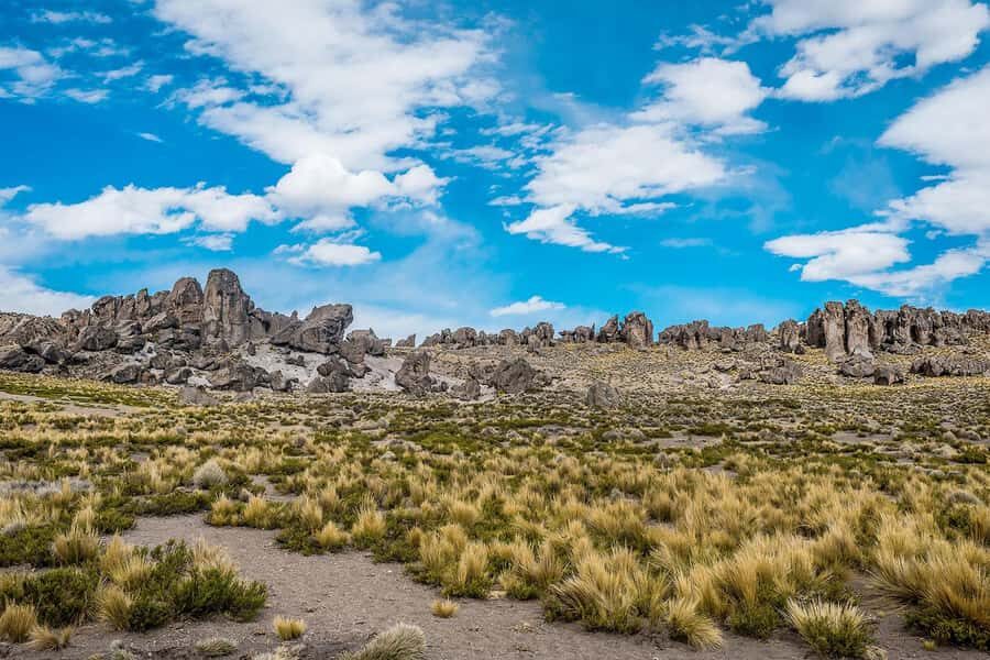 From Arequipa: Pillones Waterfall and Stone Forest Day Trip - Imata stone forest: 45 minutes to 1 hour of surreal rock columns