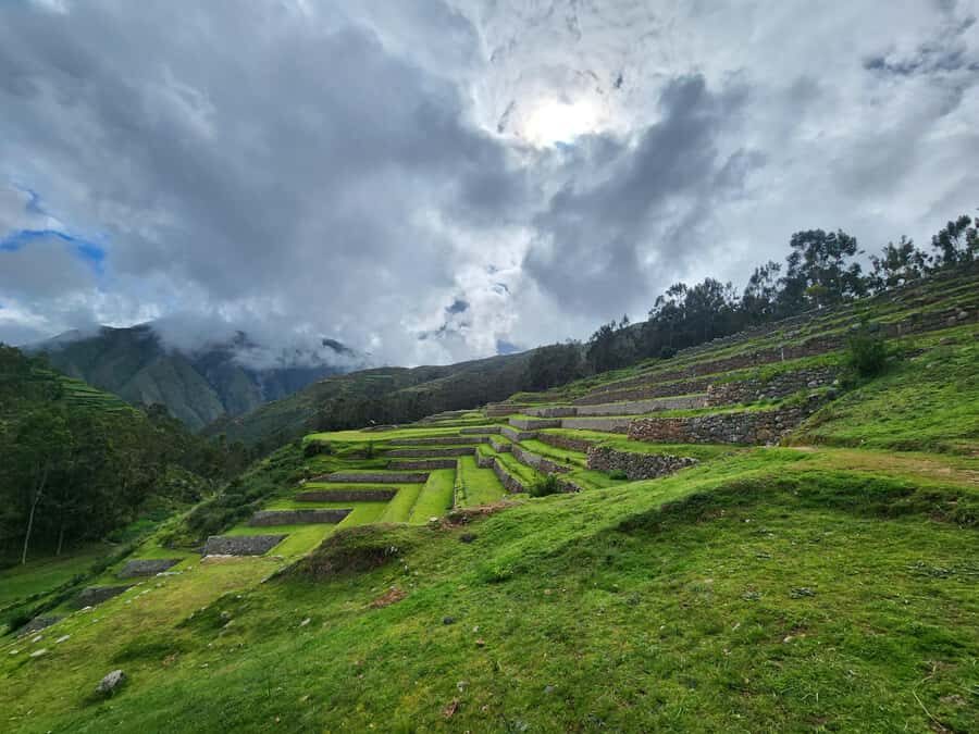 From Cusco: Chinchero, Moray, Maras, Ollantaytambo and Pisaq - Maras salt mines: walking among thousands of small pools