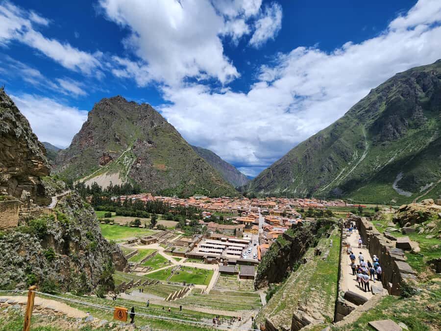 From Cusco: Chinchero, Moray, Maras, Ollantaytambo and Pisaq - Pisac: terraces, tombs, and a dramatic backdrop