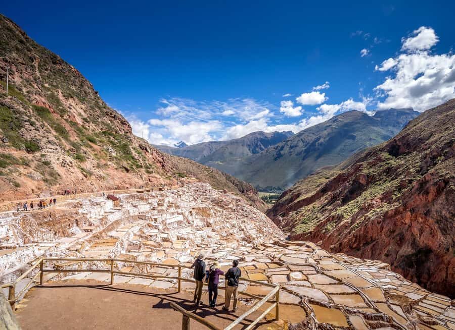 From Cusco: Chinchero Weavers, Moray, Maras Salt Mines Tour - Maras Salt Mines: 3,500+ Salt Ponds and the Medicinal Story