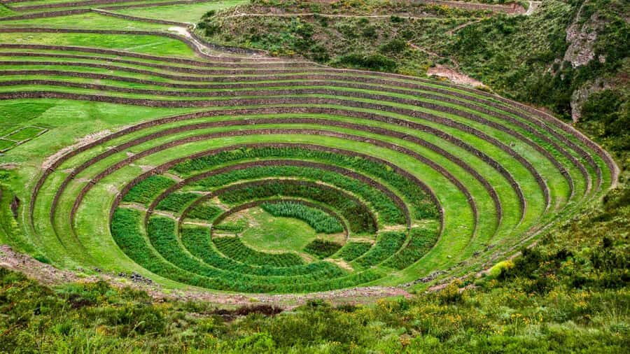 From Cusco: Chinchero Weavers, Moray, Maras Salt Mines Tour - Moray’s Circular Terraces: The Inca Agricultural Laboratory