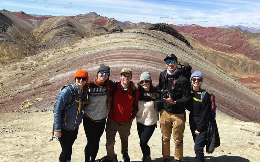 From Cusco: Full day Palccoyo Mountain tour - Pitumarca to Palccoyo: the 45-minute walk through stone forest and red valley