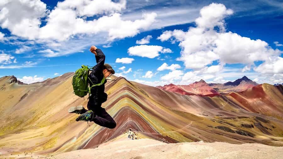 From Cusco: Guided Trip to Rainbow Mountain (6:30am option) - The descent and extra guided time back toward Cusipata