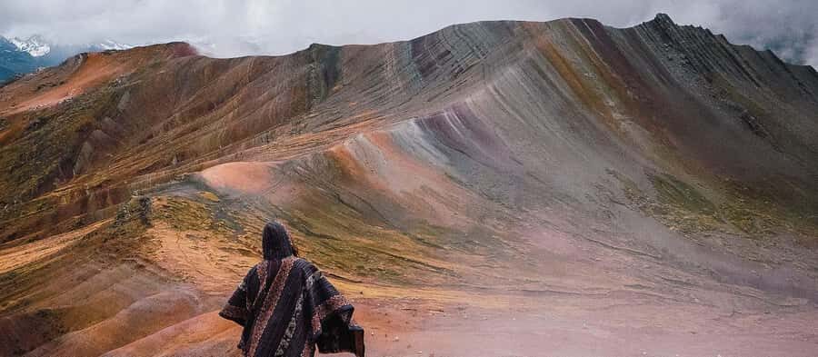 From Cusco: Palcoyo Rainbow Mountain all Inclusive - Cusipata Stops and Bridge Photos: the ride has a plan