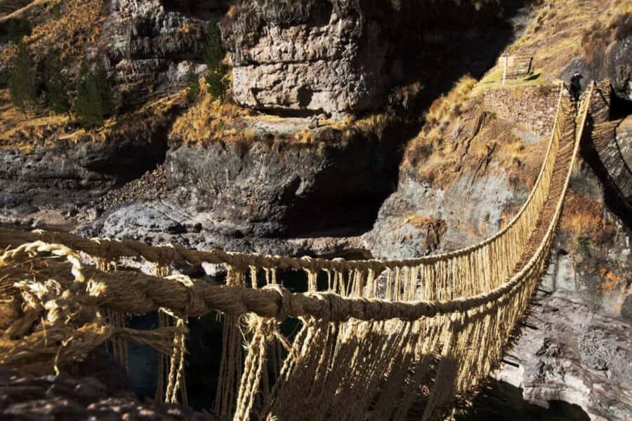 From Cusco: Q'eswachaka Bridge & 4 Lagoons Full-Day Tour - Entering Q’eswachaka: The Last Inca Rope Bridge Over the Apurímac