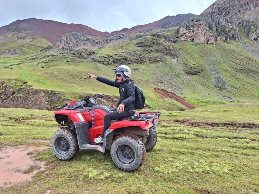 From cusco: Rainbow Mountain ATV Tour with meals - The Cusipata lunch reset: refuel without rushing