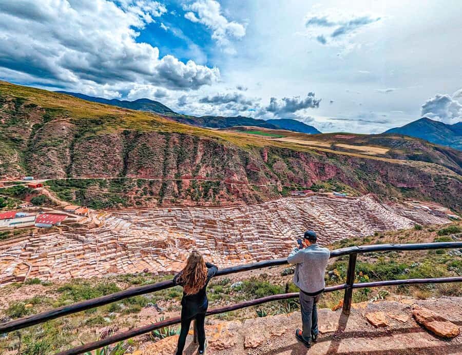 From Cusco: Sacred Valley & Moray, Salt Mines with Lunch - Ollantaytambo fortress: take the steps, then enjoy the view