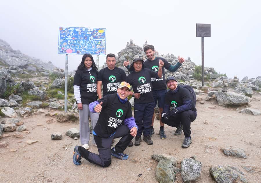 From Cusco: Salkantay Trek to Machu Picchu 5D/4N or 4D/3N - Day 4: Llactapata, Part of the Inca Trail, and Down to Aguas Calientes