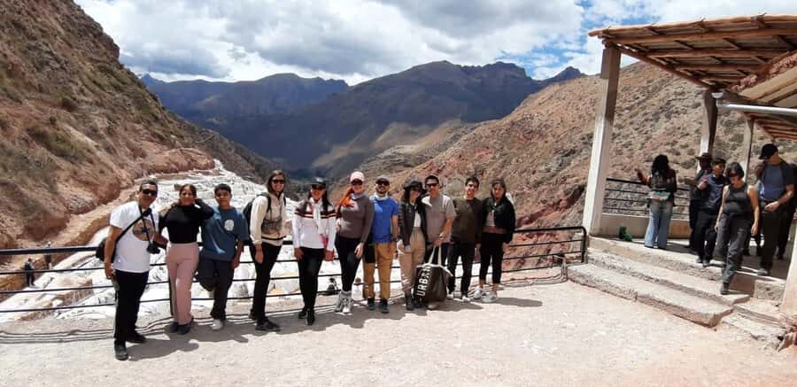From Cusco:Chinchero, Moray, Maras, Ollantaytambo with lunch - Maras salt mines: 3,000 wells, plus the chocolate stop you didn’t see coming