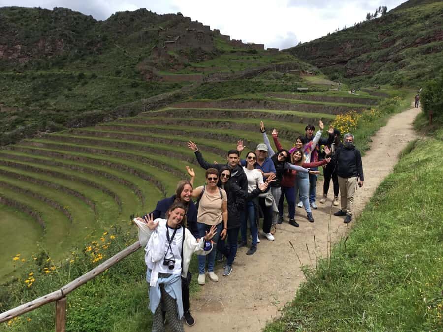 From Cuzco: Sacred Valley, Moray Terraces, and Salt Mines - Chinchero stop: Inca walls and a royal hacienda vibe