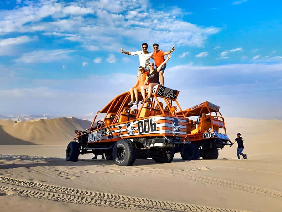 From Huacachina: Sandboarding and Dune Buggy Tour + Income - The Dune Buggy Part: Fast Transport Plus Photo Stops