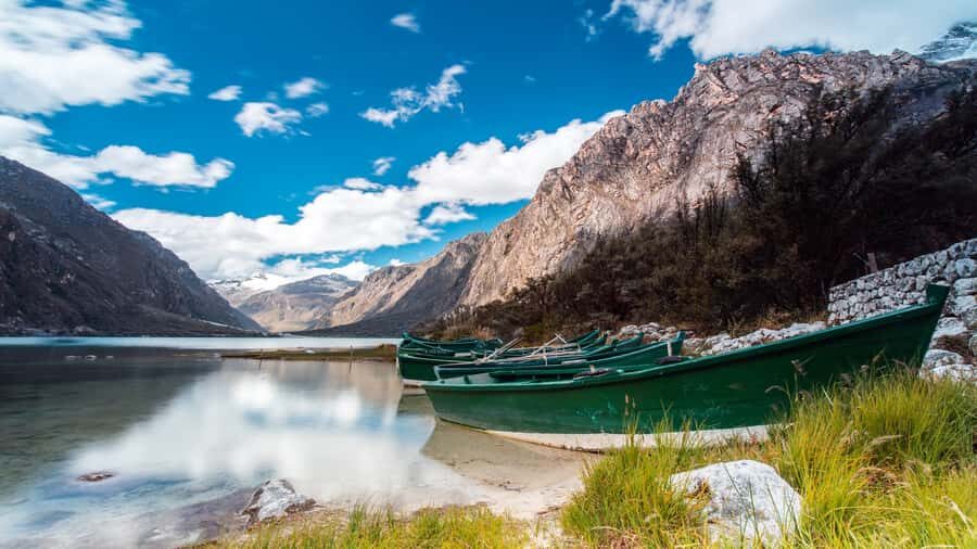 From Huaraz: Lake 69 Trek Day Tour - White Mountain Range - Cebolla Pampa to the small lake: the climb you feel in your legs