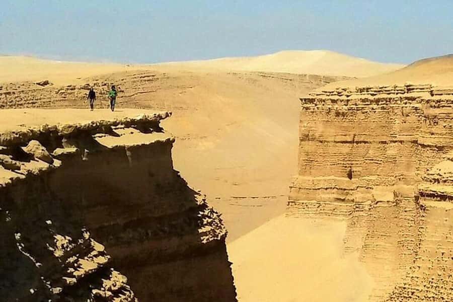 From Ica | Huacachina : Canyon de Los Perdidos | Full Day - Ocucaje Desert stops: the geology lesson before you reach the canyon
