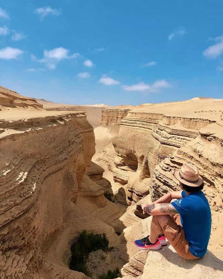 From Ica | Huacachina : Canyon de Los Perdidos | Full Day - Los Perdidos viewpoint: where you first understand the scale