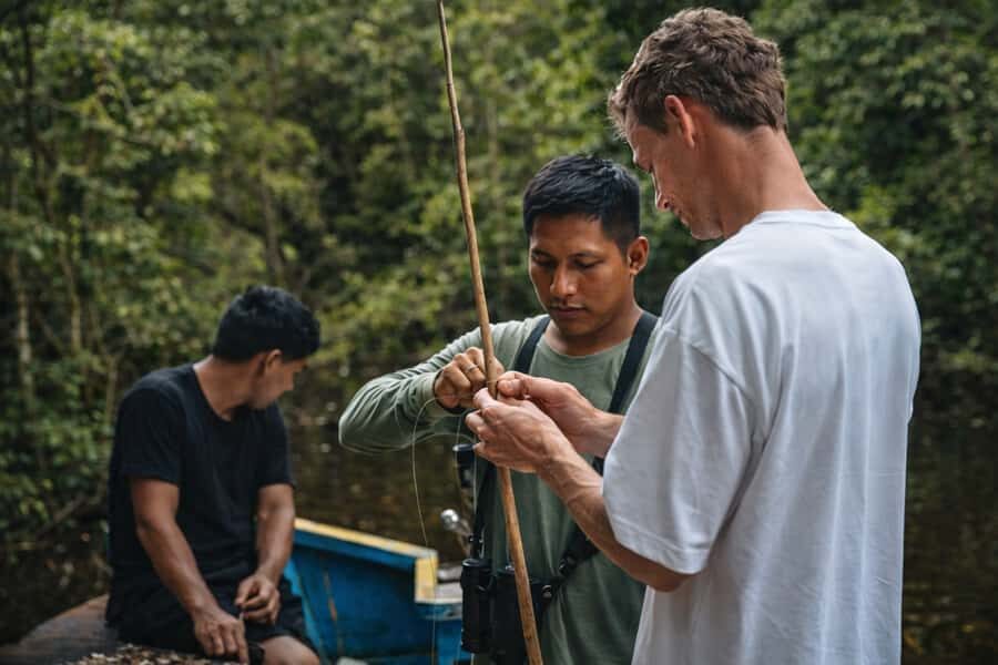 From Iquitos: 3-Day Amazon Jungle Adventure Trip - Day 2: Sunrise birds, piranhas, and sunset timing
