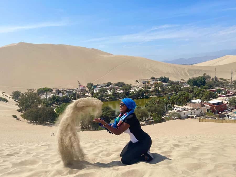 From Lima: Sunset in Huacachina Oasis & vinneyard with lunch - Huacachina Oasis: Sandboarding, buggies, and sunset photos