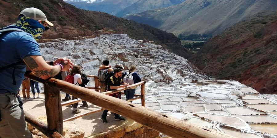 From Ollantaytambo: Moray, Maras, and Chinchero Guided Tour - Maras Salt Mines (Salineras): Pools Still Worked by Local Families