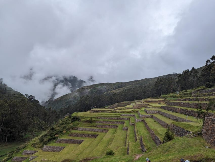From Ollantaytambo:Moray, Salt Mines, Chinchero end in Cusco - Van timing, photo stops, and staying un-rushed