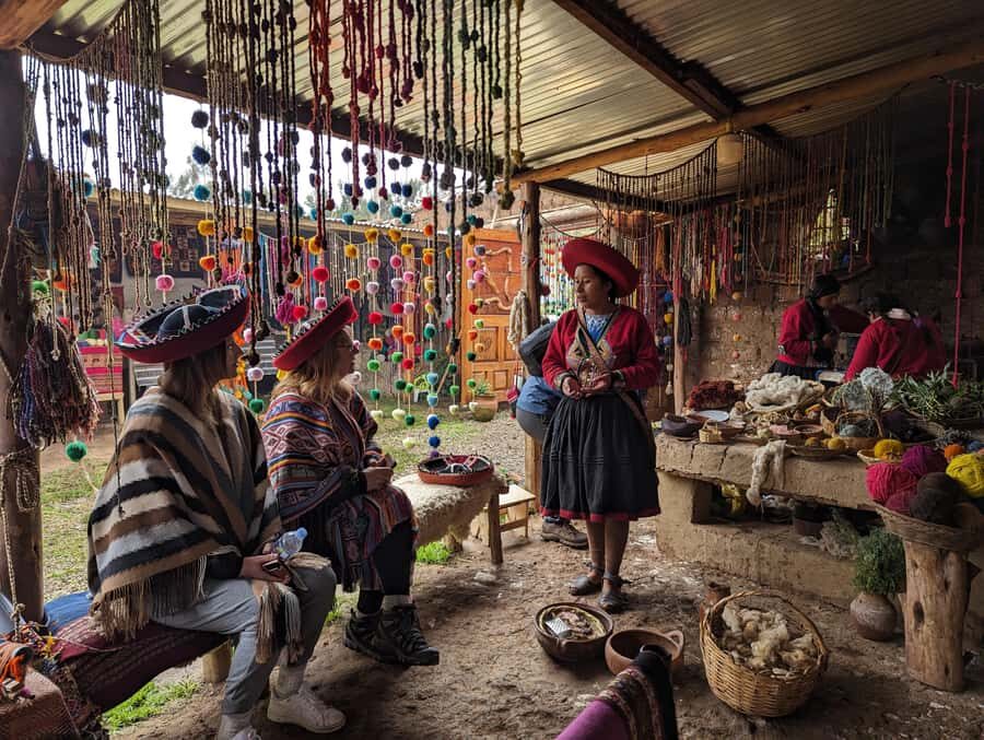 From Ollantaytambo:Moray, Salt Mines, Chinchero end in Cusco - Tickets and the real cost of your $109
