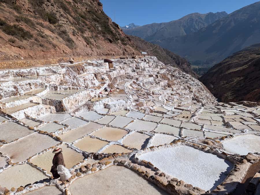 From Ollantaytambo:Moray, Salt Mines, Chinchero end in Cusco - Moray circular terraces: what you’re really looking at