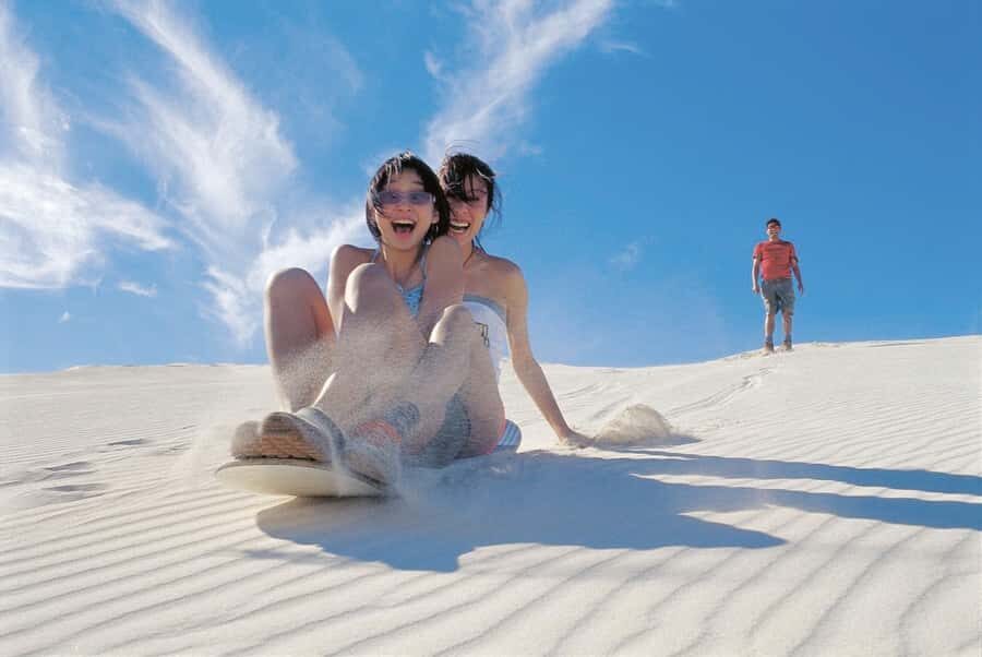 From Paracas: Mini Buggy Tour & Sandboarding at Oasis - Sandboarding Off the Pisco Desert Slopes